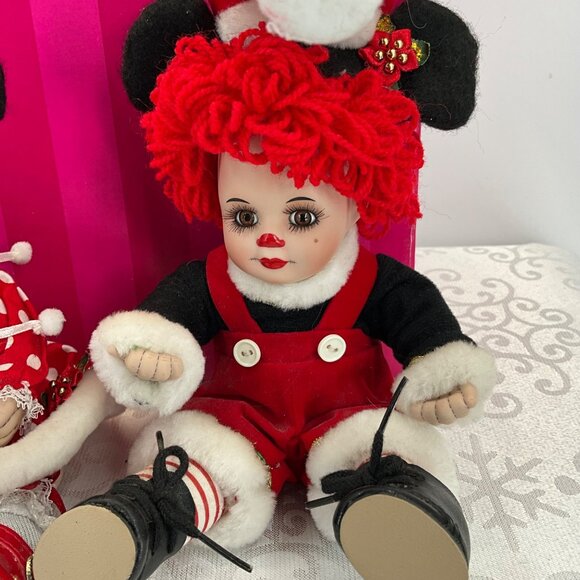 Marie Osmond Disney Minnie & Mickey Tiny Tots Dolls Set - Picture 3 of 6